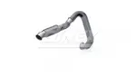 Exhaust Pipe w. Bellow for International/Navistar