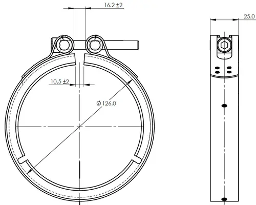 Veefit Clamp for Renault/Volvo
