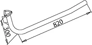 Pipe for Mercedes