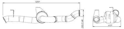 Silencer for DAF