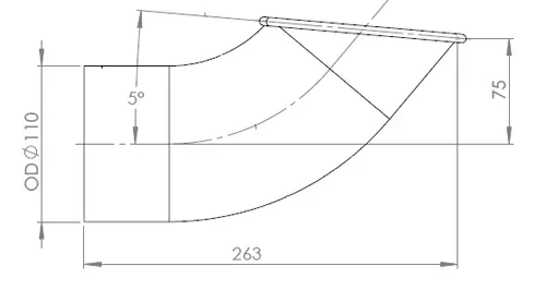 Pipe for MAN