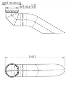 Exhaust Pipe for Iveco