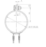 Rain Cap, Ø=100.5, ZINC