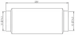 Bellow, ID=76.5  L=250, SS