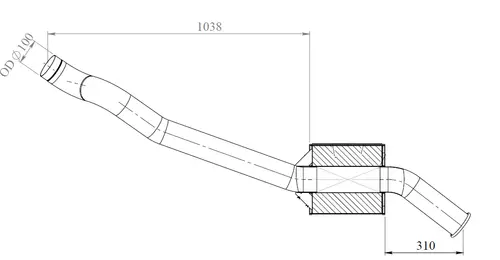 Pipe for MAN