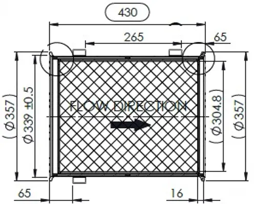 DPF for Detroit Diesel