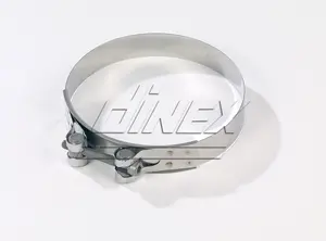HoseFit COLLIER pour Iveco, dia.=112-121 / L=20 mm, INOX