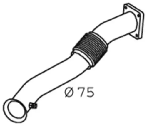 Pipe for Iveco