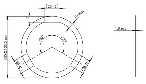 Exhaust Gasket for DAF