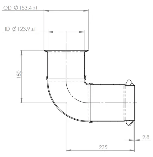 Exhaust Pipe for Kenworth