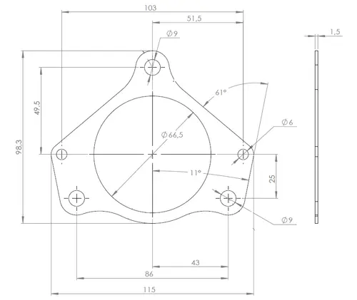Gasket for Mercedes