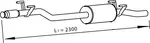 Silencer for Volkswagen