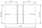 Pipe Connector, ID=121 / L=210, ALU