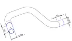 Pipe for Mercedes