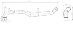 Pipe for Iveco