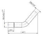 Pipe for Mercedes