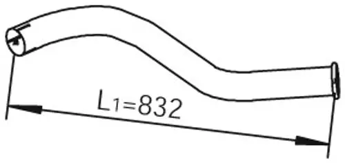 Pipe for Iveco