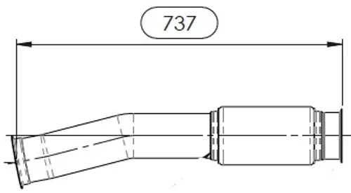 Exhaust Bellow for Freightliner