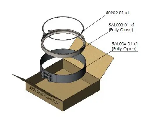 Exhaust Clamp & Gasket Kit for Mercedes