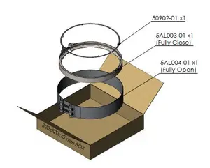 Exhaust Clamp & Gasket Kit for Mercedes