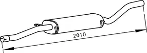 Silencer for Mercedes