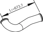 Pipe for Volvo