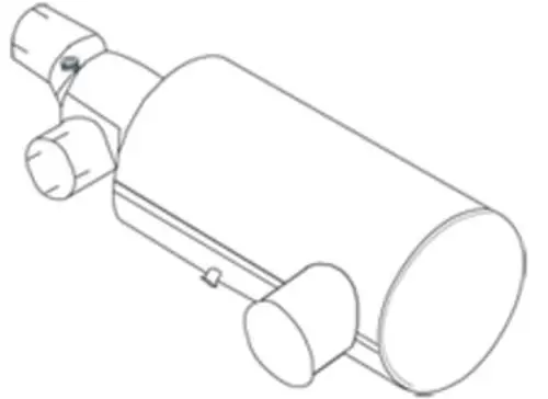 Silencer for MAN