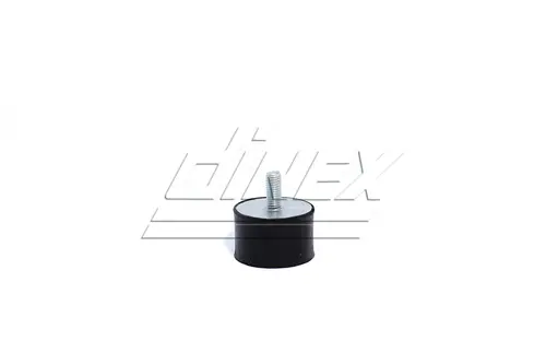 Rubber Mounting for MAN, Ø=50 / L=53.5, M10, ZINC