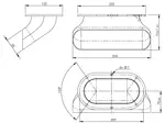 Pipe for Onebox (short) for Volvo