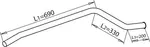 Pipe for Mercedes