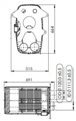 Silencer W. SCR for MAN