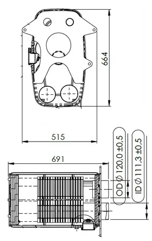 Silencer W. SCR for MAN