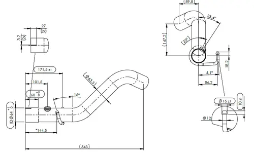 TUBE pour Iveco