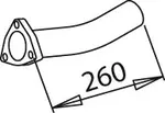 Pipe for Mercedes