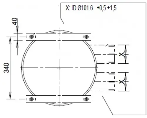 Universal Silencer, INOX