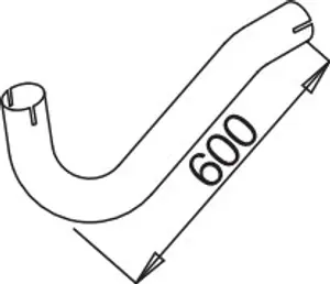 Pipe for Mercedes