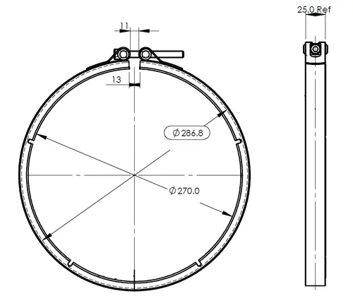 V-Clamp for MAN