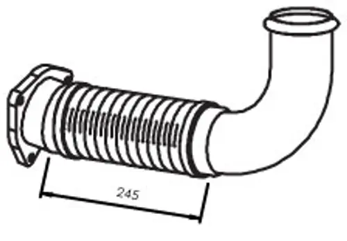 Pipe for DAF