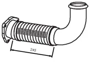 Pipe for DAF