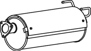 Silencer for Iveco