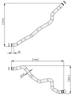 Water Coolant Pipe for DAF