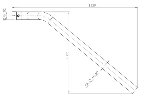 Pipe for Iveco