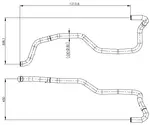 Water Coolant Pipe for Iveco