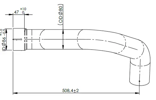 Pipe for MAN
