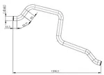 Water Coolant Pipe for MAN