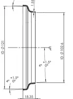 Ring Insert for 4" Clamp
