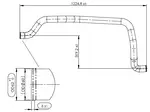 Water Coolant Pipe for MAN