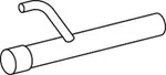 Pipe for Scania
