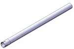 Extension Pipe, OD/ID=60/60.5 / L=1000, ALU