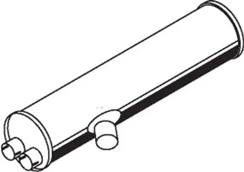 Silencer for Mercedes